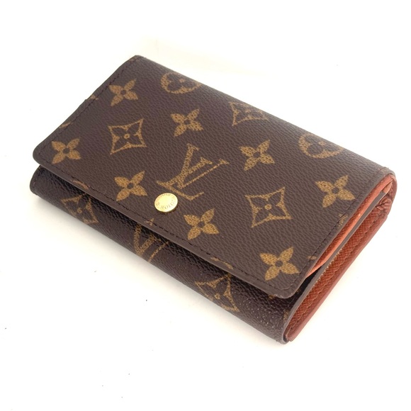 Very good condition authentic Louis Vuitton Monogram Tresor Wallet CA1908 - Picture 3 of 16